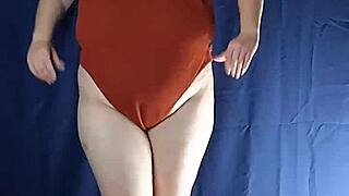 i tried on this one piece swimsuit uncensored and it felt so good