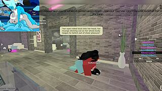 demon fucks huge futa cock in intense session