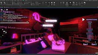 roblox girl gets blacked