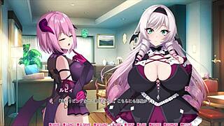 Three BEAUTIES from VRWold Kemonomimi Mumma Vampire ARE my ROOMMATE Gameplay 01
