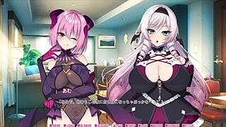 Three BEAUTIES from VRWold Kemonomimi Mumma Vampire ARE my ROOMMATE Gameplay 01