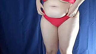 i tried on this one piece swimsuit uncensored and it felt so good