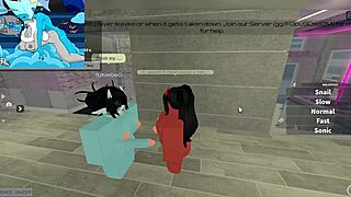 demon fucks huge futa cock in intense session