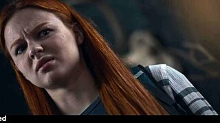 Джозефин Джексон превращается в голодную по сексу лесбиянку - похотливые девчонки в обладании инопланетным паразитом 😈