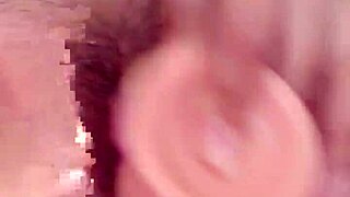 feeling horny after work, i masturbate with fishnets on my huge pussy