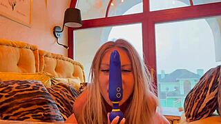 russian beauty monika fox subtly masturbates and squirts in country house