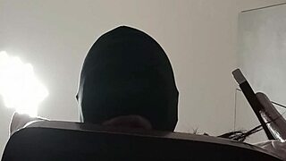 preview - tied up blindfolded and ballgagged milf gets fucked in her mouth pussy and ass