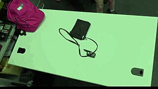 In this story, a tiny tattooed blonde teen gets caught shoplifting and strip searched by Justin Magnum.