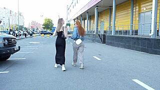 Neighbor Girl Helps With Household Chores