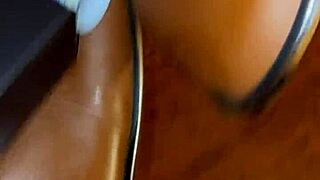 hot creamy sex in the living room