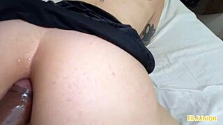 I watch Ed Junior fuck the nymph bareback