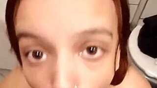 Half-Brother Eats My Pussy In Parents' Bathroom