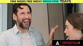 Teen Chloe Surreal Gets Pounded by Friend's Dad in Taboo Scene