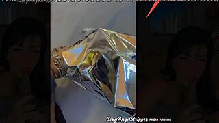 Public Store Fitting Room Trying on Haul Sexy Outfits Hot Latina BBC Toy Blowjob