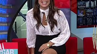 Upskirt view of paola rojas