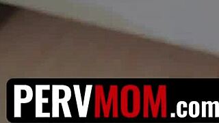 My Stepmom Caught Me Having Raw Sex With Another Girl So I Fucked Her Worries Away