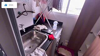 Mostrando Apartamento Novo E Estreando Com Foda Caseira Ft Amberzinha