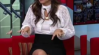 Upskirt view of paola rojas