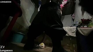 With Her Long Legs, She Seduces In Homemade Porn