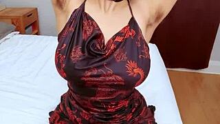 My hairy armpit striptease feels so teasing and soft