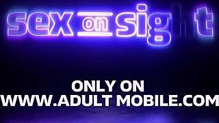 Aidra Fox Licks Pussies on Couch