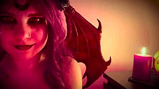 Halloween night, having wild sex with a demon girl 😈👻