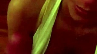 Hot blonde slut drains dick of jizz in bikini