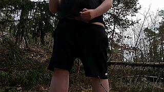 Chubbykaot Flashes In Forest Outdoors
