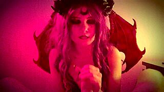 Halloween night, having wild sex with a demon girl 😈👻