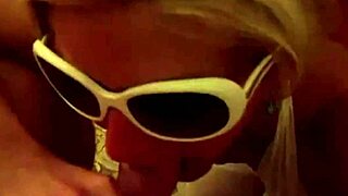 Hot blonde slut drains dick of jizz in bikini