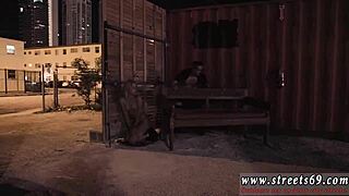 Bondage Outdoor Sex with Goldie