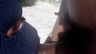 muscular lifeguard encounter on dunes