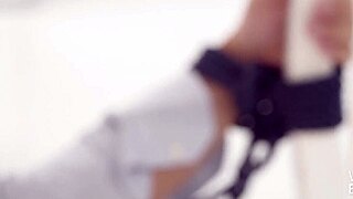 blonde rebecca volpetti gets romantic anal fuck with huge cock