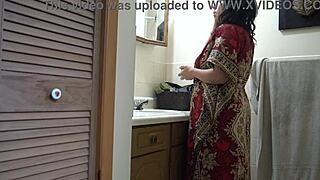 Pakistani Stepmother Shocked by Stepson's Cum