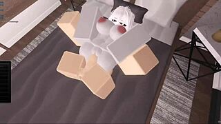 Fucks Virgin Fan in Roblox, Cums Inside Multiple Times