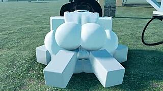 Engaging In Intense Combat Battles In The Roblox Game World