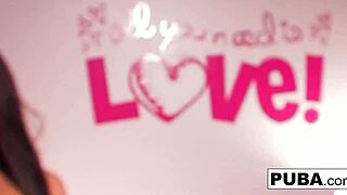 Lola Masturbates in Colorful Socks