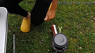 vacation with stepmom turns into hardcore outdoor fucking compilation!