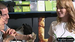 i got this curly blonde babe to fuck me for money, and it was so hot, but i mean, she was flashing too, you know?