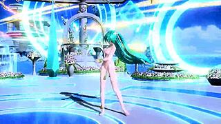 hatsune miku love song project diva nude mod featuring full nude version