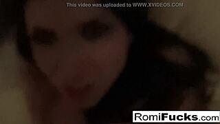 home movie sex in a hotel with sexy romi rain