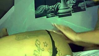 boyfriend dick in sloppy blowjob and doggystyle