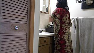 Pakistani Stepmother Shocked by Stepson's Cum
