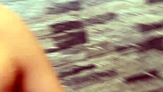 Stranger gets fucked hard by amateurs in college dorm, moaning loudly!