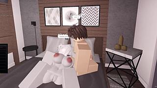 Fucks Virgin Fan in Roblox, Cums Inside Multiple Times