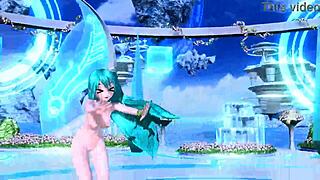 hatsune miku love song project diva nude mod featuring full nude version
