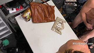 Thieving Stepmom Kyla Keys Punished By Gangbang At Office