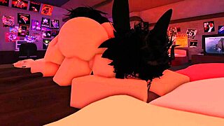 Teaching Her Ass To Take A Big White Cock In Roblox.