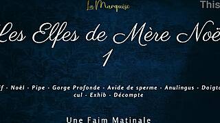 french elves tease with dirty talk and jerk off instructions in outdoor public fun 😈🍆