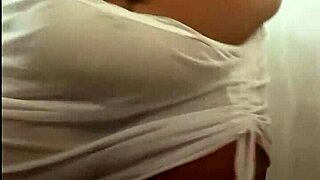 chubby girl with big ass undresses and shows her body